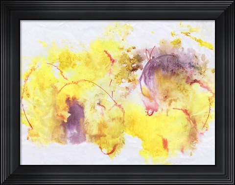 Framed Flower Song II Print
