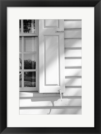 Framed Black &amp; White Windows &amp; Shadows II Print