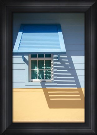 Framed Beachtown Blues I Print