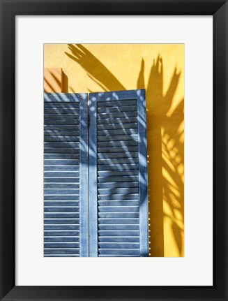 Framed Beachtown Blues II Print