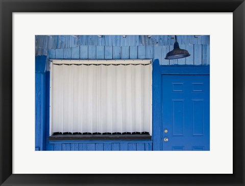 Framed Beachtown Blues VI Print