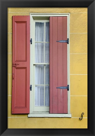 Framed Pastel Windows II Print