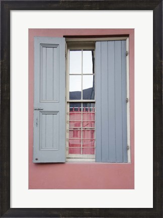 Framed Pastel Windows III Print