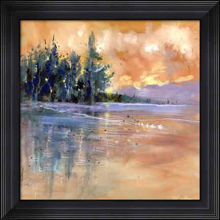 Framed Nevern Lights III Print