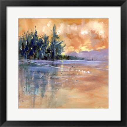 Framed Nevern Lights III Print