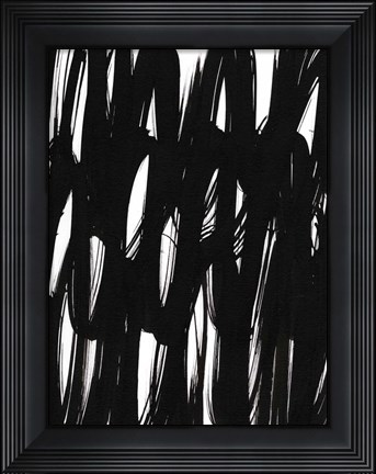 Framed Ink Scribble II Print