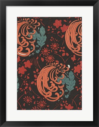 Framed Japanese Graphic Design II Print