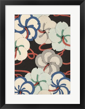 Framed Japanese Graphic Design IV Print