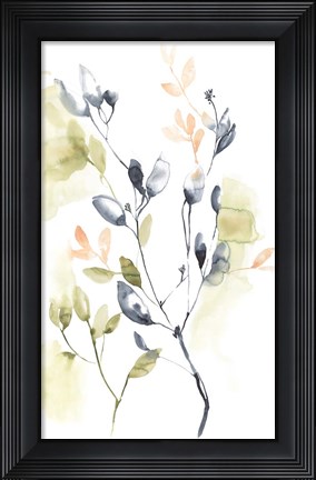 Framed Sweet Leaves I Print