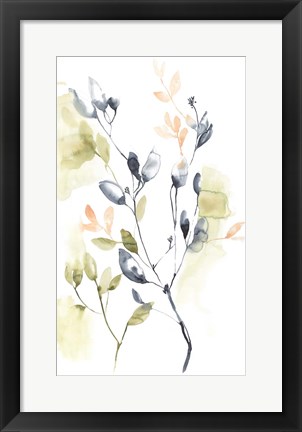Framed Sweet Leaves I Print