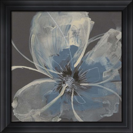 Framed Expressive Petals II Print