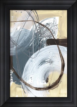 Framed Winding Around I Print