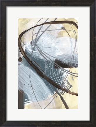Framed Winding Around II Print