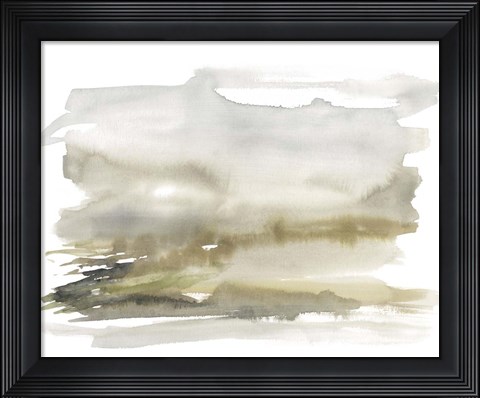 Framed Golden Moor II Print