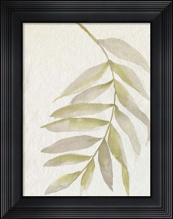 Framed Whispering Palm I Print