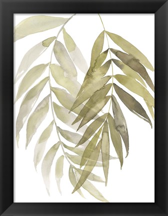 Framed Palm Embrace I Print