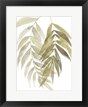 Framed Palm Embrace I Print