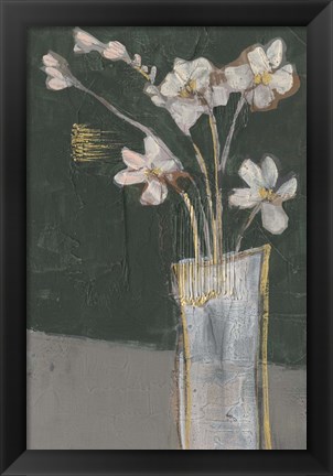 Framed Textured Still Life II Print