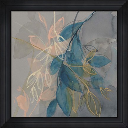 Framed Layers of Branches I Print