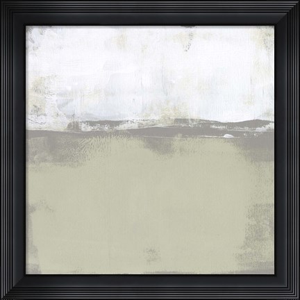 Framed Subtlest Horizon I Print