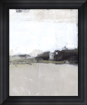 Framed Shadow Horizon I Print