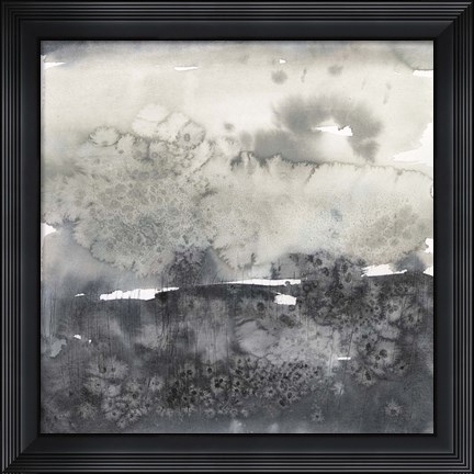 Framed Salted Horizon I Print
