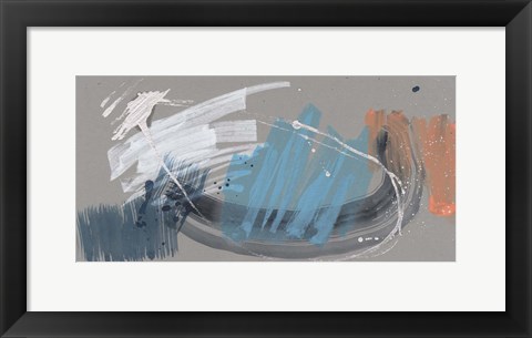 Framed Whimsical Marks I Print