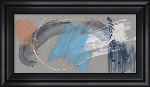 Framed Whimsical Marks II Print