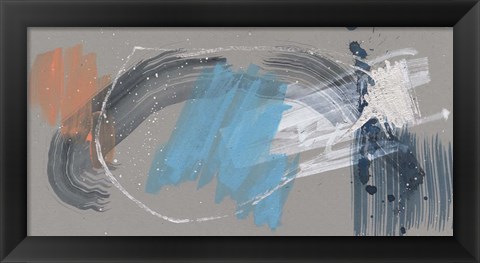 Framed Whimsical Marks II Print
