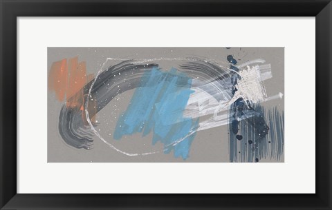 Framed Whimsical Marks II Print