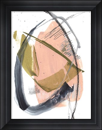 Framed Orbital Marks I Print