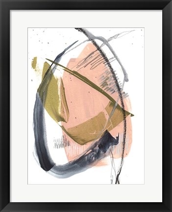 Framed Orbital Marks I Print