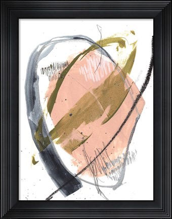 Framed Orbital Marks II Print
