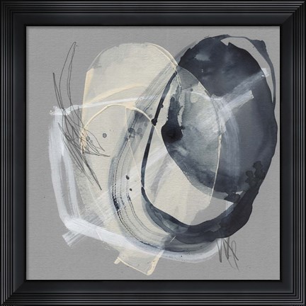 Framed Tandem Loops II Print