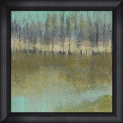 Framed Soft Treeline on the Horizon I Print