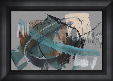 Framed Orbits I Print