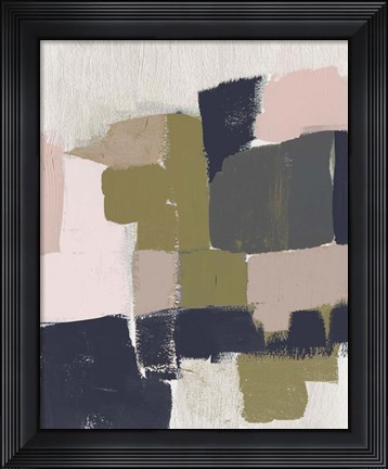 Framed Revised Color Block I Print