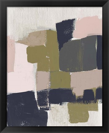 Framed Revised Color Block I Print