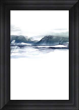 Framed Stark Horizon I Print