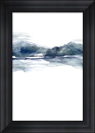 Framed Stark Horizon II Print