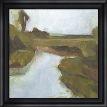 Framed Low Country Landscape II Print