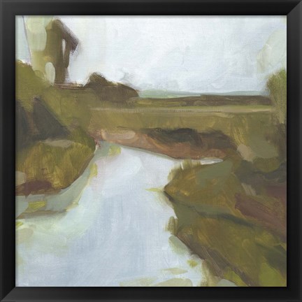 Framed Low Country Landscape II Print