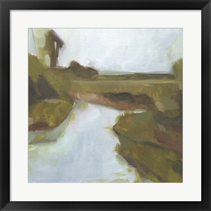 Framed Low Country Landscape II Print