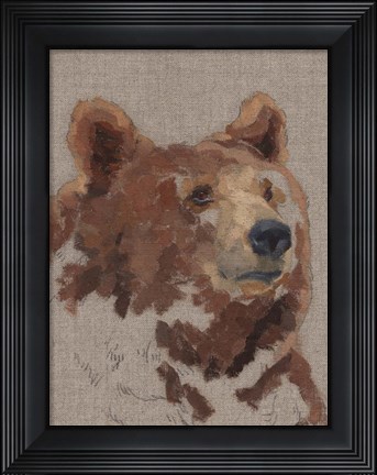 Framed Big Bear II Print