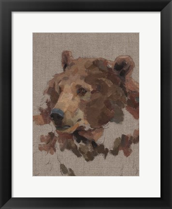 Framed Big Bear III Print