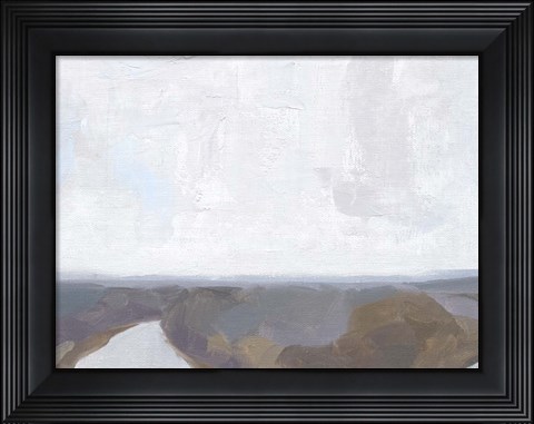Framed Low Appalachia I Print