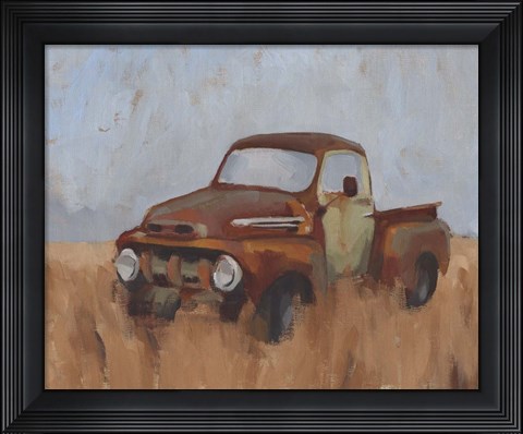 Framed Farm Truck VI Print