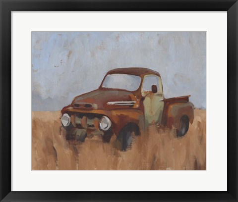 Framed Farm Truck VI Print