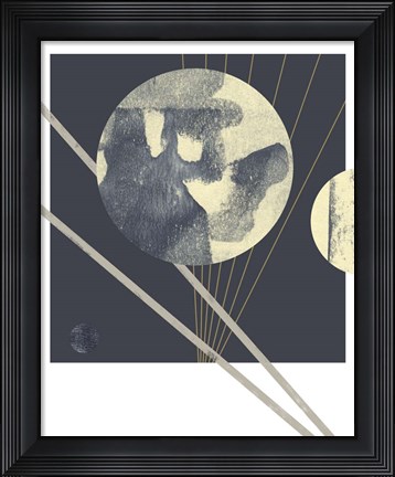 Framed Planetary Weights I Print