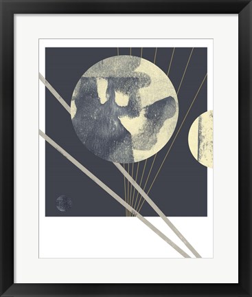 Framed Planetary Weights I Print